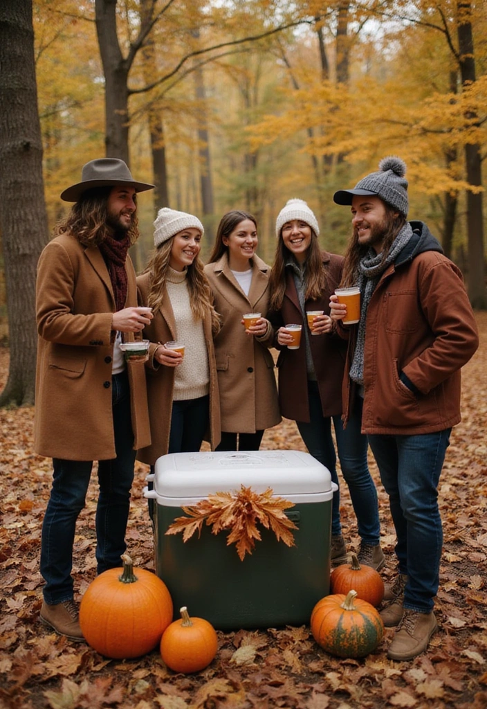 13 Epic Frat Cooler Decor Ideas That Will Make Your Party Unforgettable! - 10. Seasonal Celebration Cooler