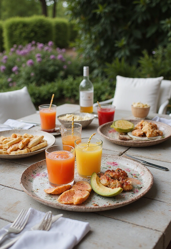13 Unique Outdoor Decor Accessories That Will Elevate Your Entertaining Area Instantly! - 9. Unique Serving Trays