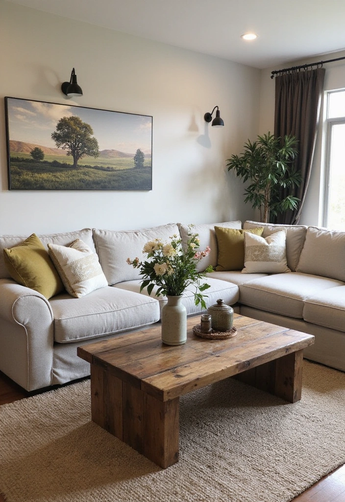 14 Barndominium Living Room Ideas That Will Wow Your Guests (Especially #4!) - 1. Cozy Rustic Vibes