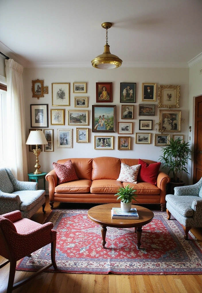 14 Barndominium Living Room Ideas That Will Wow Your Guests (Especially #4!) - 12. Eclectic Mix