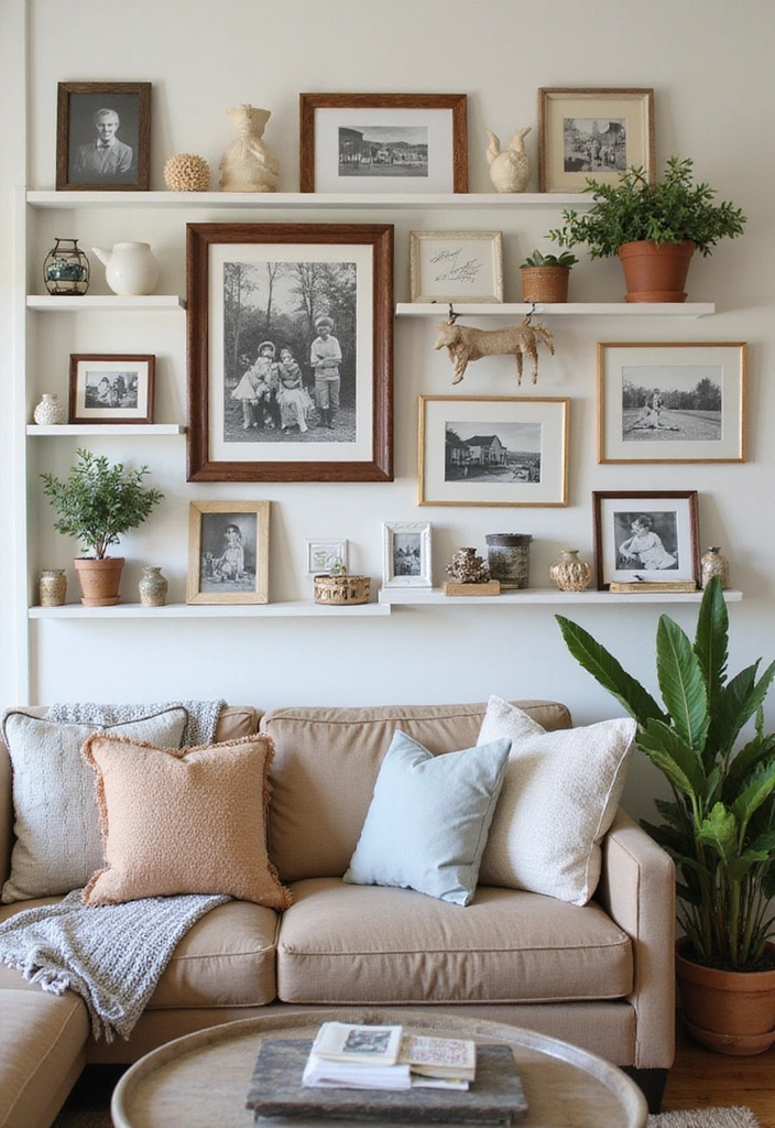 14 Barndominium Living Room Ideas That Will Wow Your Guests (Especially #4!) - 13. Personal Touches