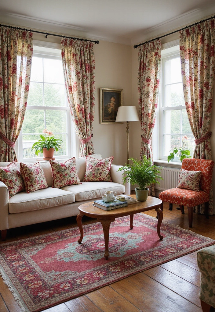 15 Cozy Lounge Room Ideas That'll Make You Want to Stay In Forever! - 10. Playful Patterns