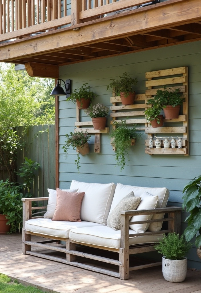 15 Lattice Alternatives Under Decks That Will Transform Your Outdoor Space (You Won't Believe #8!) - 10. Pallet Walls