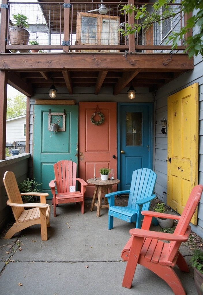 15 Lattice Alternatives Under Decks That Will Transform Your Outdoor Space (You Won't Believe #8!) - 12. Recycled Materials