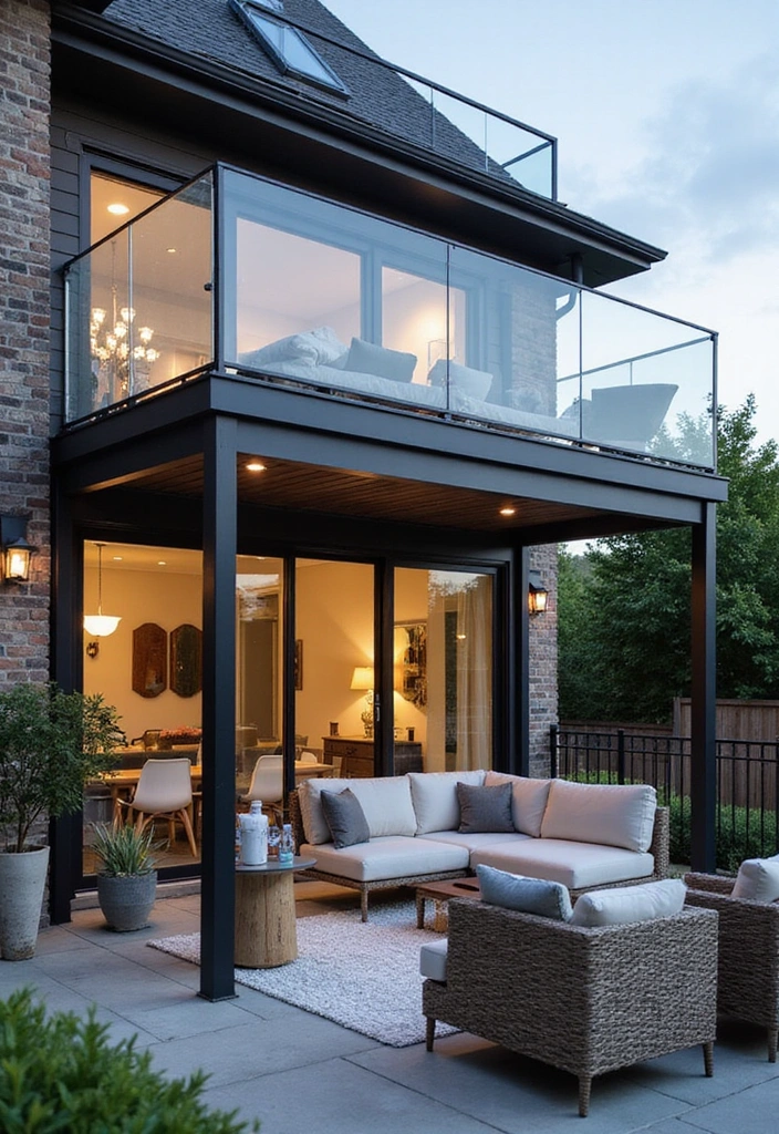 15 Lattice Alternatives Under Decks That Will Transform Your Outdoor Space (You Won't Believe #8!) - 14. Clear Acrylic Panels