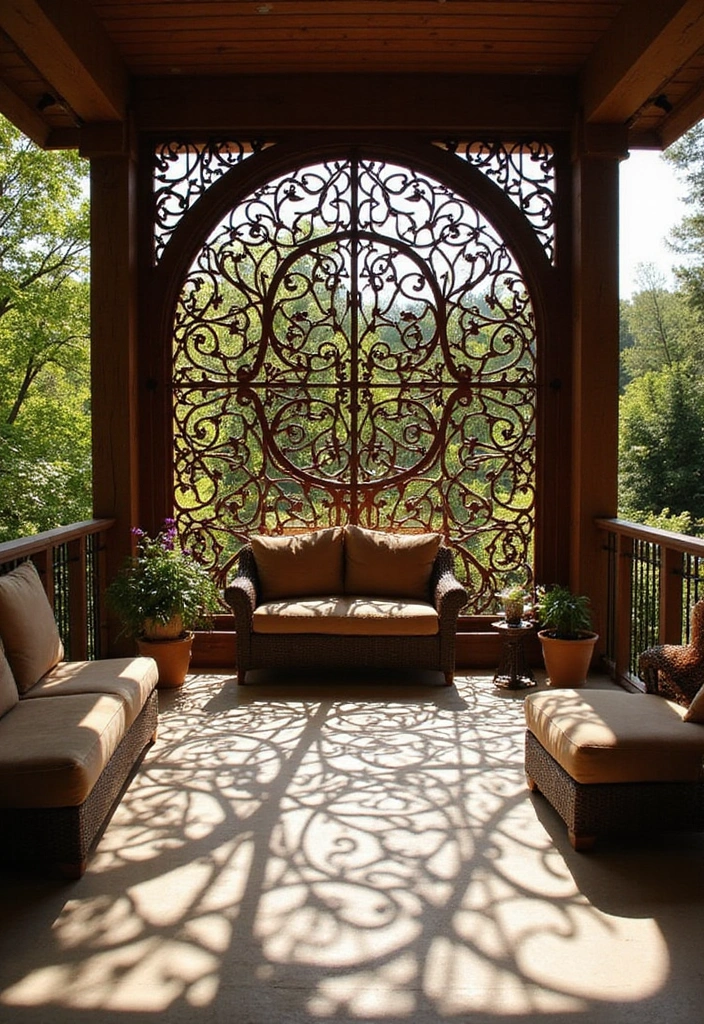 15 Lattice Alternatives Under Decks That Will Transform Your Outdoor Space (You Won't Believe #8!) - 7. Decorative Screens