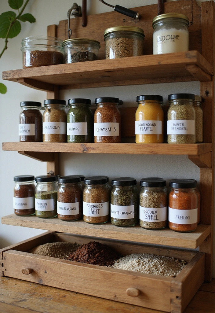 15 Minecraft Kitchen Decor Ideas That’ll Transform Your Space into a Pixel Paradise! - 13. Themed Spices and Jars