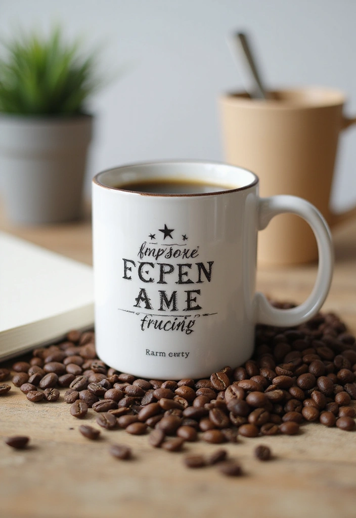 15 Personalized Desk Gifts That Will Make Your Administrative Professional Smile! - 4. Custom Coffee Mug
