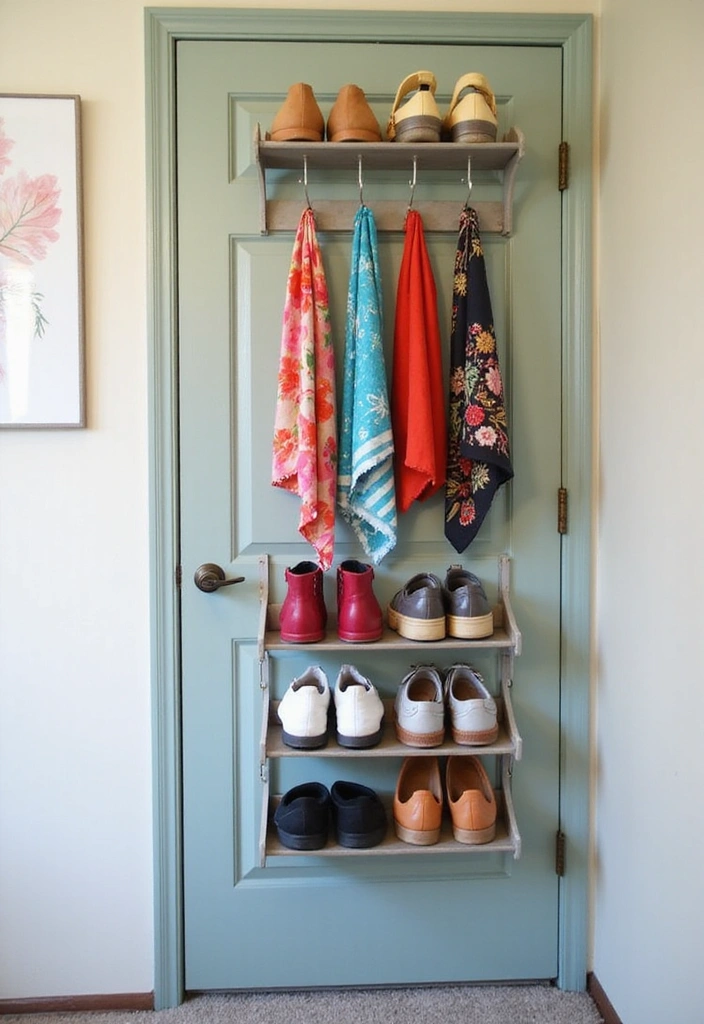 15 Small Closet Ideas That'll Maximize Your Space (You'll Love #7!) - 1. Over-the-Door Storage Solutions