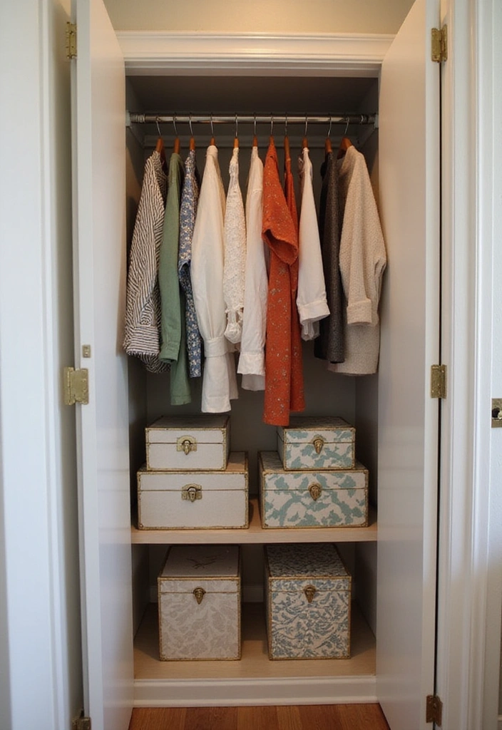 15 Small Closet Ideas That'll Maximize Your Space (You'll Love #7!) - 14. Hidden Storage Areas