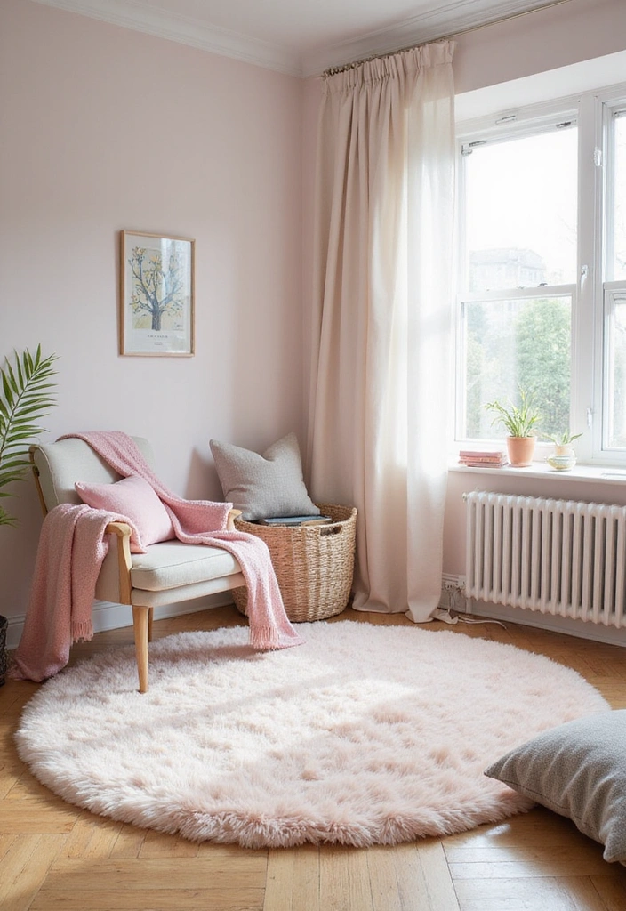 15 Soft Color Decor Tips for a Dreamy Pastel Bedroom (Tip #6 Will Change Everything!) - 2. Soft Textiles for Comfort