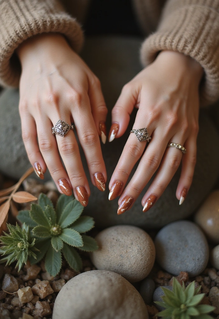 15 Stunning Bright Summer Nails That'll Make You the Envy of Every Beach Party! - 11. Boho Chic Nails