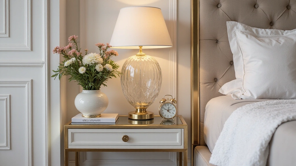 18 Luxury Bedside Table Ideas That’ll Make Your Bedroom Feel Like a Five-Star Hotel!