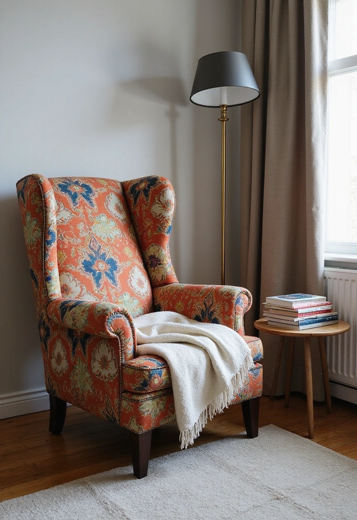 20 Stunning Modern Chair Designs That Will Transform Your Living Room (You Won't Believe #15!) - 5. The Cozy Embrace of the Wingback Chair