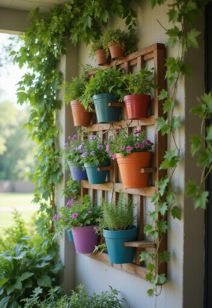 9 Charming Small Porch Decor Ideas to Maximize Your Space and Style! - 2. Vertical Garden