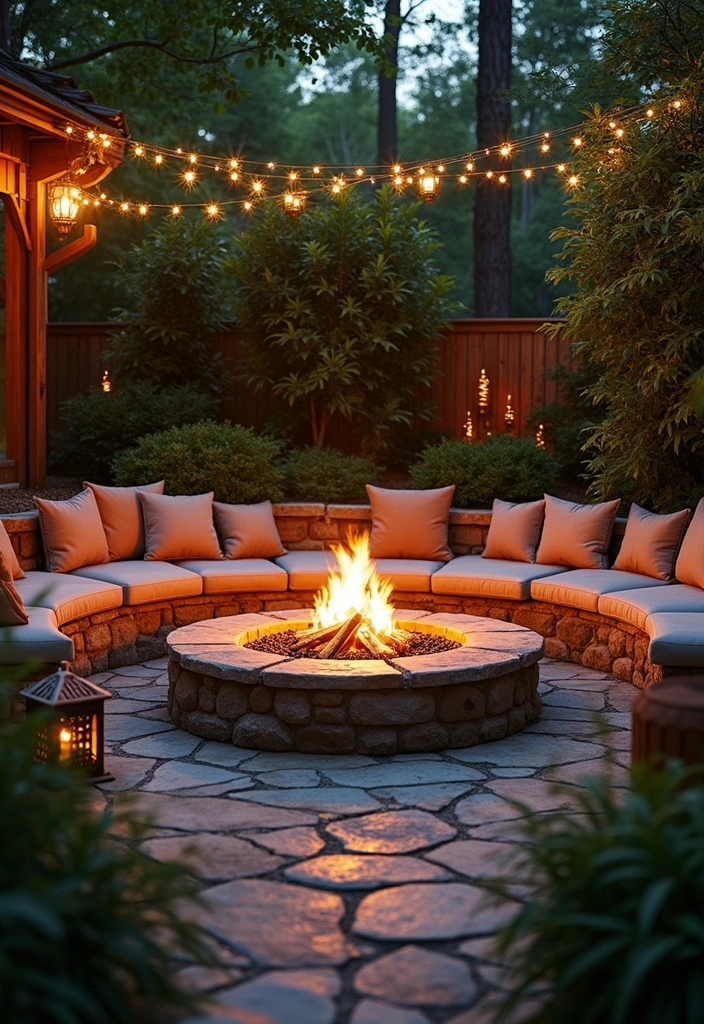 10 DIY Fire Pit Ideas That Will Transform Your Backyard into a Cozy Oasis! - 5. Sunken Fire Pit