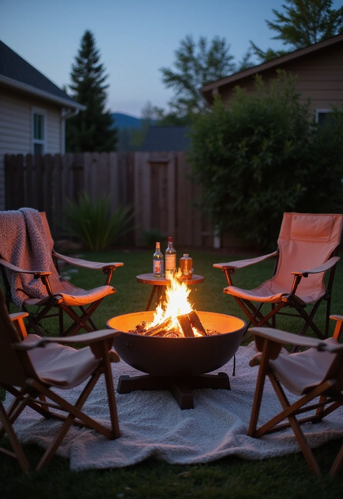 10 DIY Fire Pit Ideas That Will Transform Your Backyard into a Cozy Oasis! - 7. Portable Fire Pit