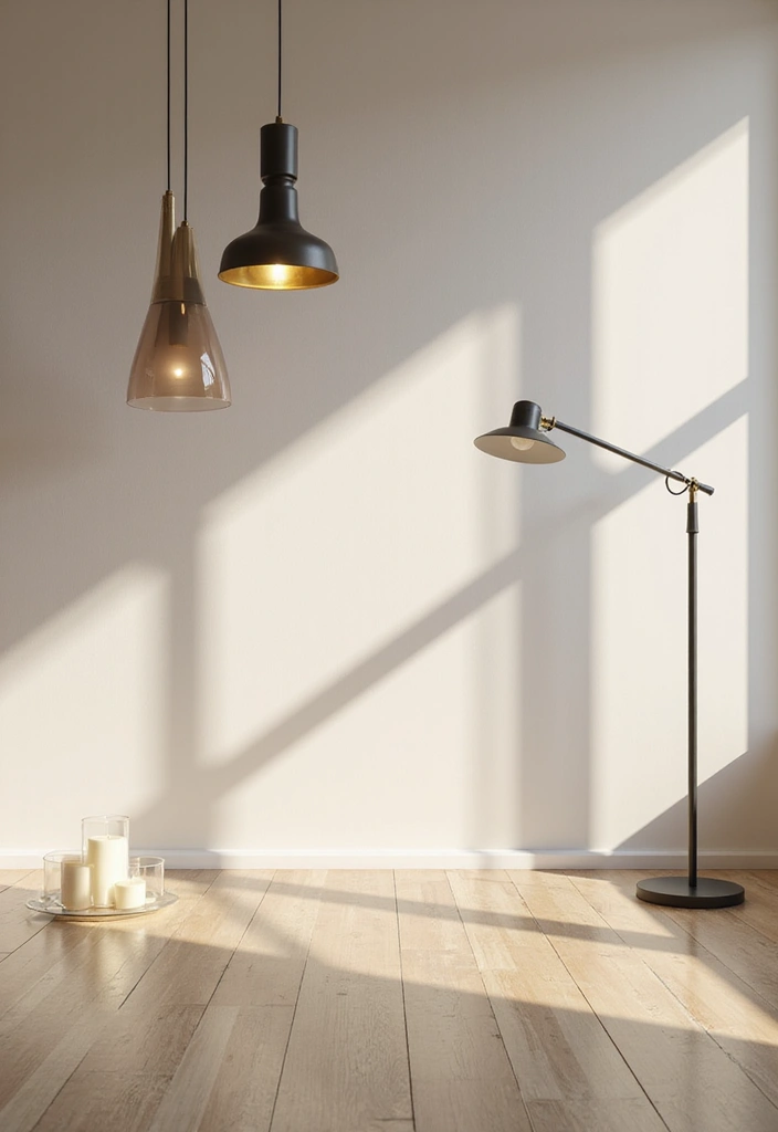 10 Minimalist Summer Living Room Decor Ideas That Are Anything But Boring! - 10. Minimalist Lighting Options