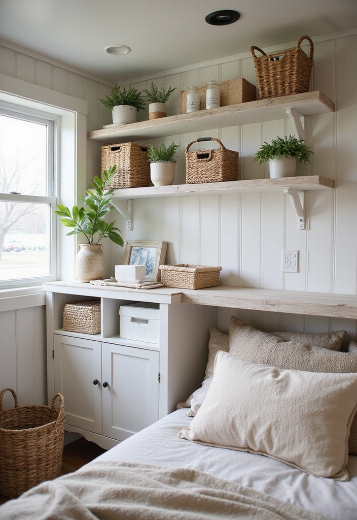 10 Mobile Home Decor Tricks That'll Make You Forget You're in a Trailer! - 7. Stylish Storage Solutions