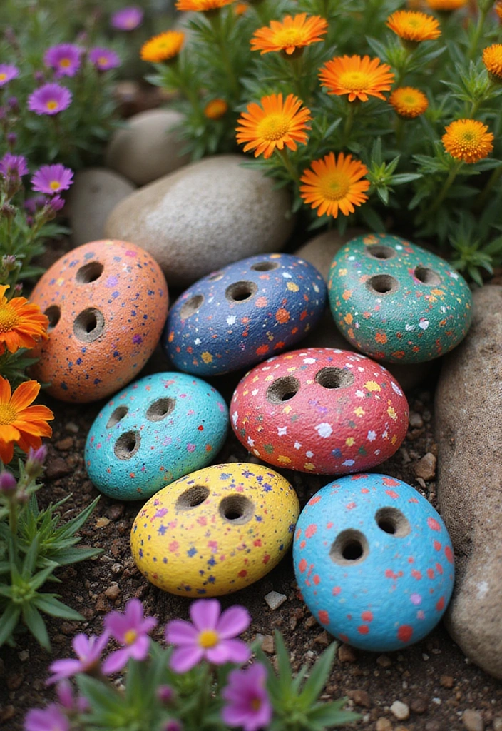 10 Natural Carpenter Bee Traps You Can Make at Home (Your Garden Will Thank You for #7!) - 9. Painted Rock Trap