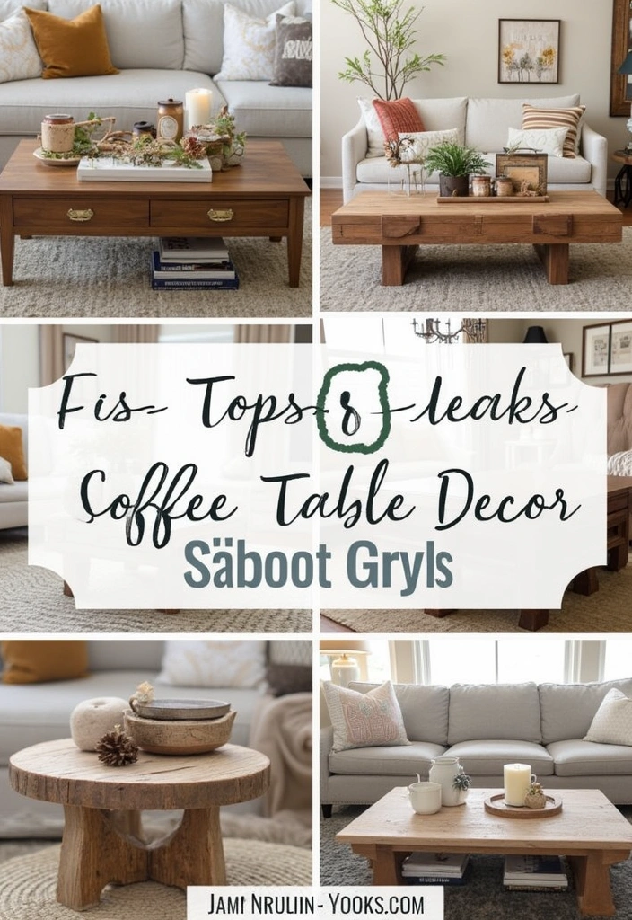 10 Seasonal Coffee Table Decor Ideas That Will Wow Your Guests All Year Round! - Conclusion: Elevate Your Space Year-Round