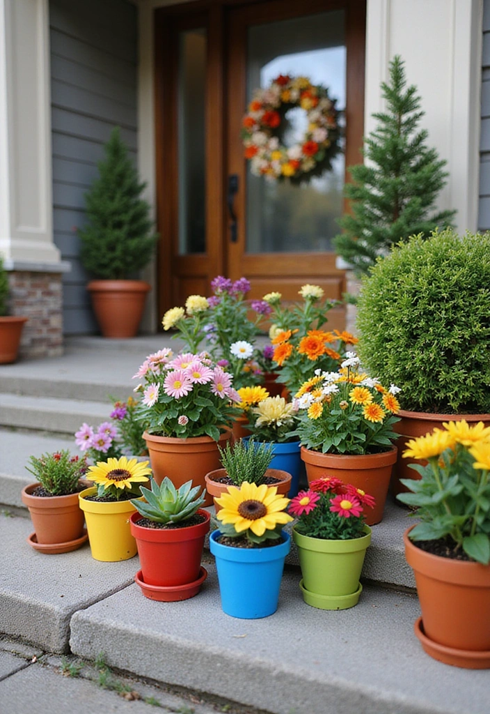 10 Stunning Lego Flower Display Ideas That Will Transform Your Home Decor! - 9. Front Porch Welcome