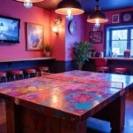 10 Stunning Painted Pong Table Ideas That Will Transform Your Game Room!