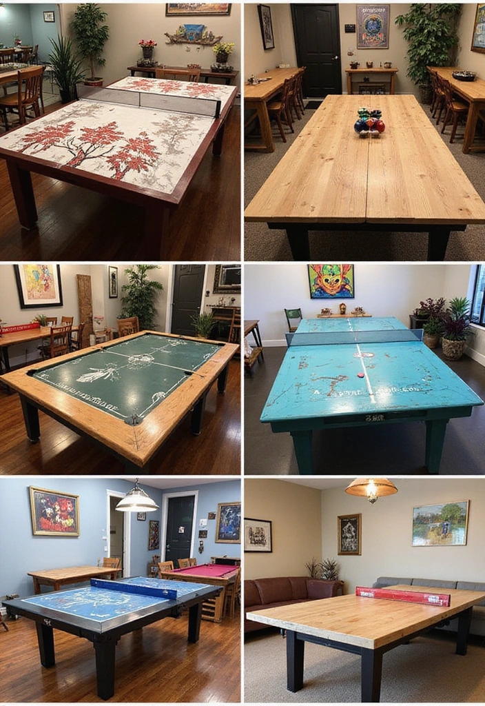 10 Stunning Painted Pong Table Ideas That Will Transform Your Game Room! - Conclusion