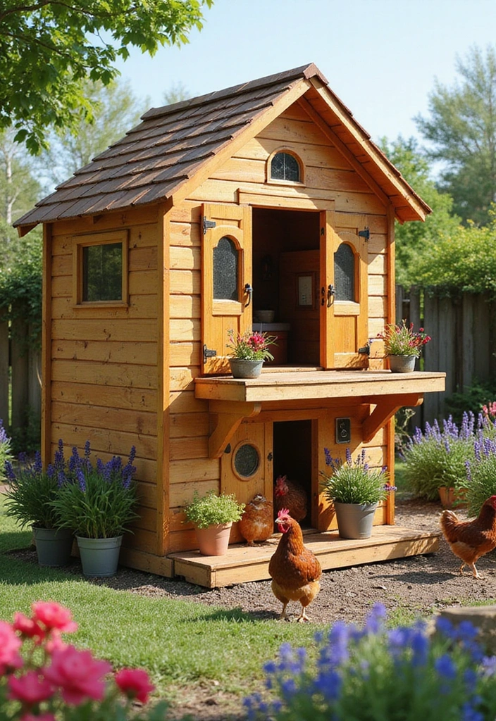 10 Stunning Pallet Chicken Coop Ideas That Will Transform Your Backyard (You Won't Believe #6!) - 1. The Classic Pallet Coop
