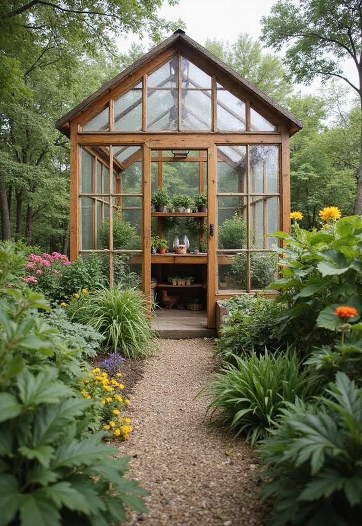 10 Stunning Pallet Chicken Coop Ideas That Will Transform Your Backyard (You Won't Believe #6!) - 6. The Greenhouse Coop