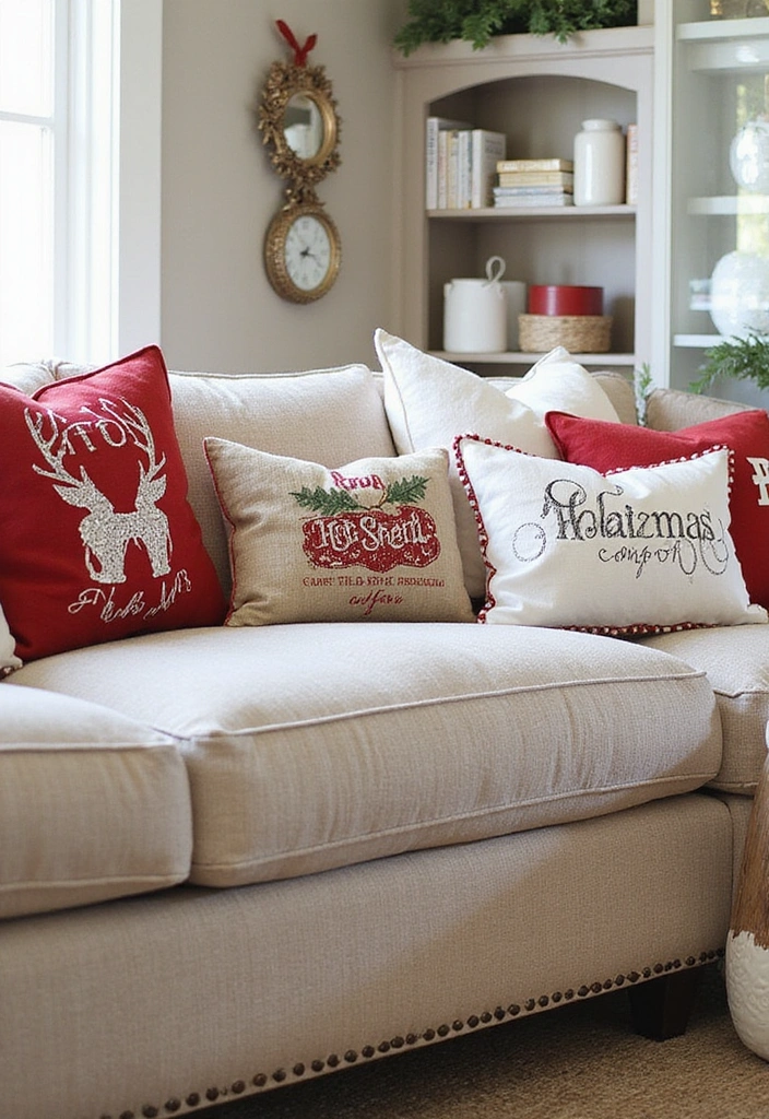 11 Themed Pillow Shapes for Your Sofa That Will Wow Your Friends (#7 Is a Must-See!) - 10. Seasonal Touches