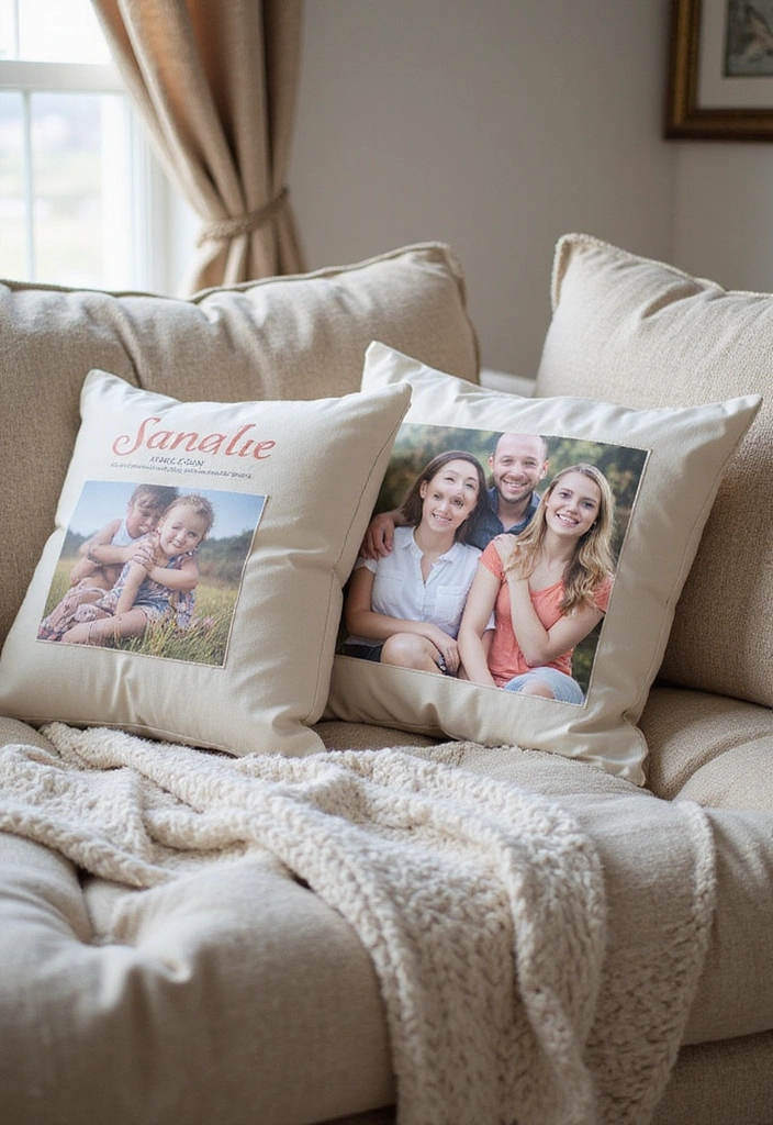 11 Themed Pillow Shapes for Your Sofa That Will Wow Your Friends (#7 Is a Must-See!) - 11. Personalized Touch
