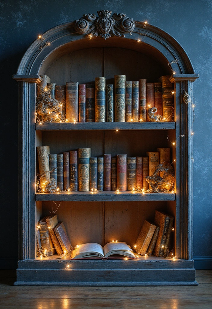 12 Adorable Kids' Bookshelf Ideas That'll Spark Imagination (You Won't Believe #7!) - 7. Magical Moonlight