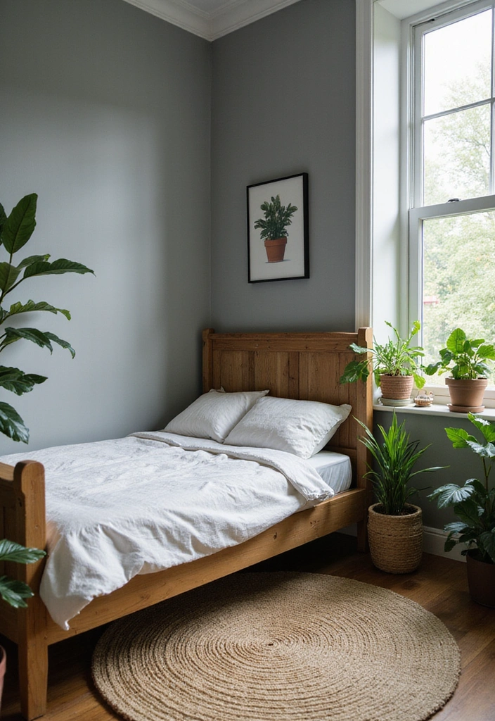 12 Boho Gray Bedroom Decor Hacks That Create an Inviting Oasis (You’ll Love #5!) - 2. Incorporate Natural Elements