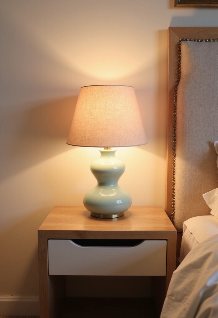 12 Budget-Friendly Pastel Bedroom Accessories That'll Elevate Your Decor Game! - 5. Pastel Lamps