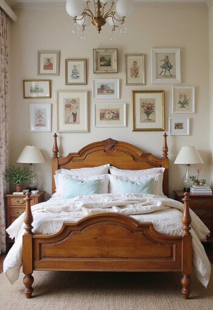 12 Cozy Bedroom Decor Vision Boards That'll Make You Feel Right at Home! - 3. Vintage Charm