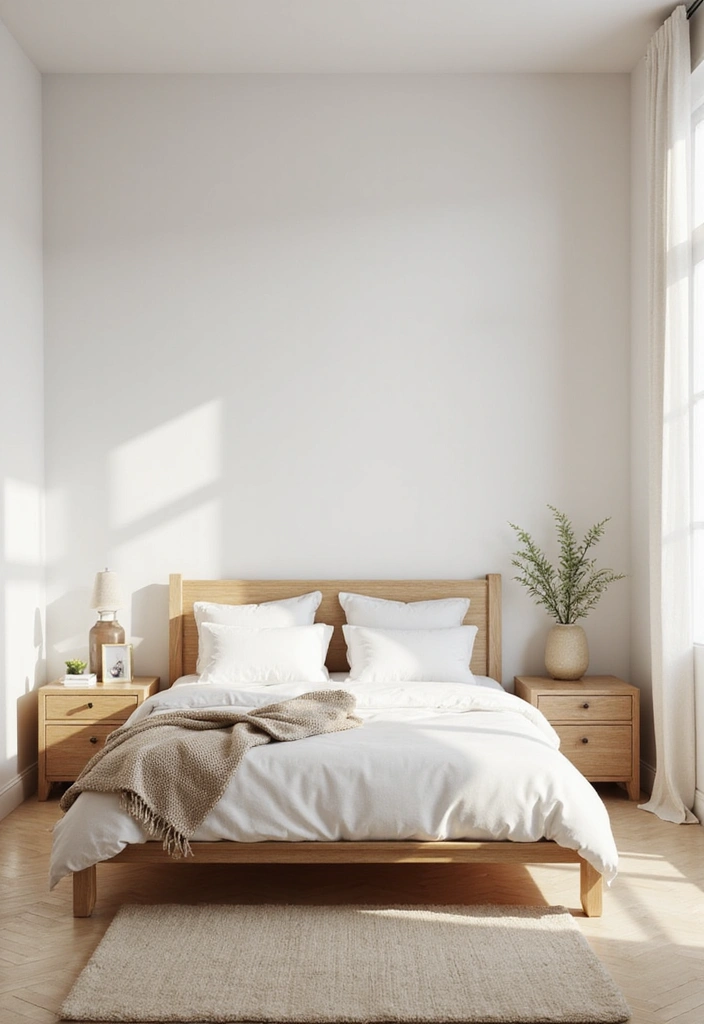 12 Cozy Bedroom Decor Vision Boards That'll Make You Feel Right at Home! - 4. Minimalist Warmth