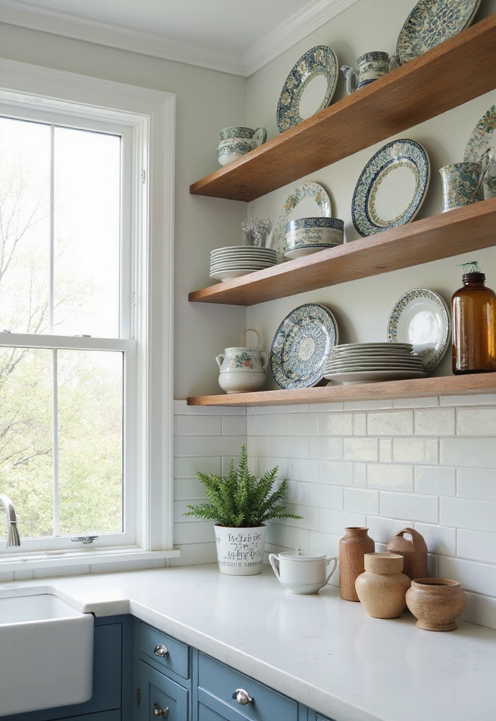 12 Stunning Ways to Showcase Your Tiffany Plates That Will Leave Everyone in Awe! - 10. Stylish Kitchen Displays for Everyday Elegance