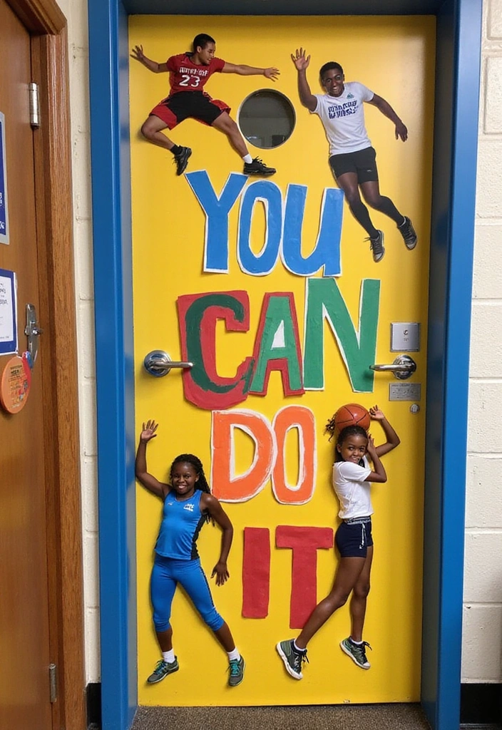 14 Motivational Door Hangers That Will Inspire Your Students Daily (You’ll Love #3!) - 8. 'You Can Do It!' Door Hanger