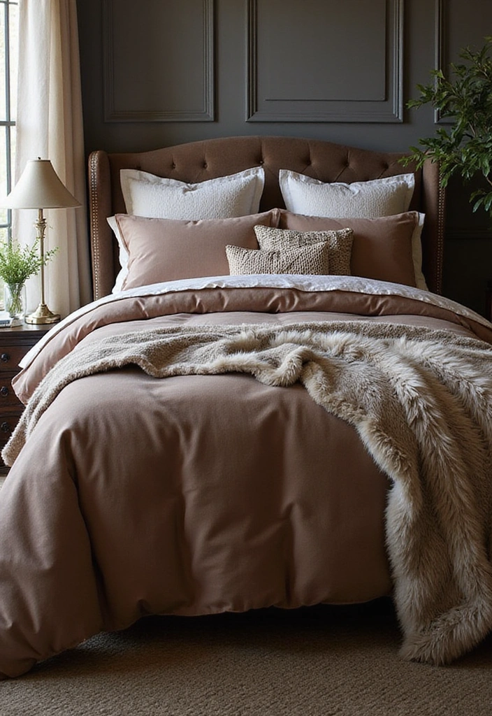 15 Aesthetic Bedding Combos That'll Transform Your Bedroom Into a Dreamy Retreat! - 8. Luxe Layering