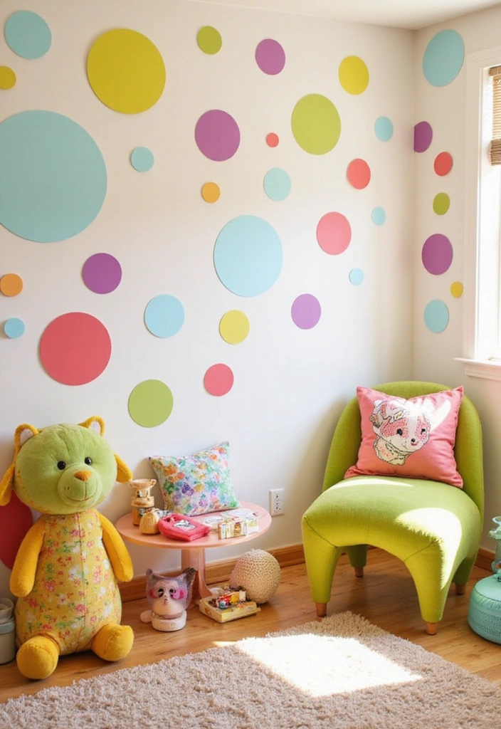 15 Creative DIY Bubble Solution Ideas That'll Transform Your Home Decor! - 14. Bubble-Themed Wall Decals