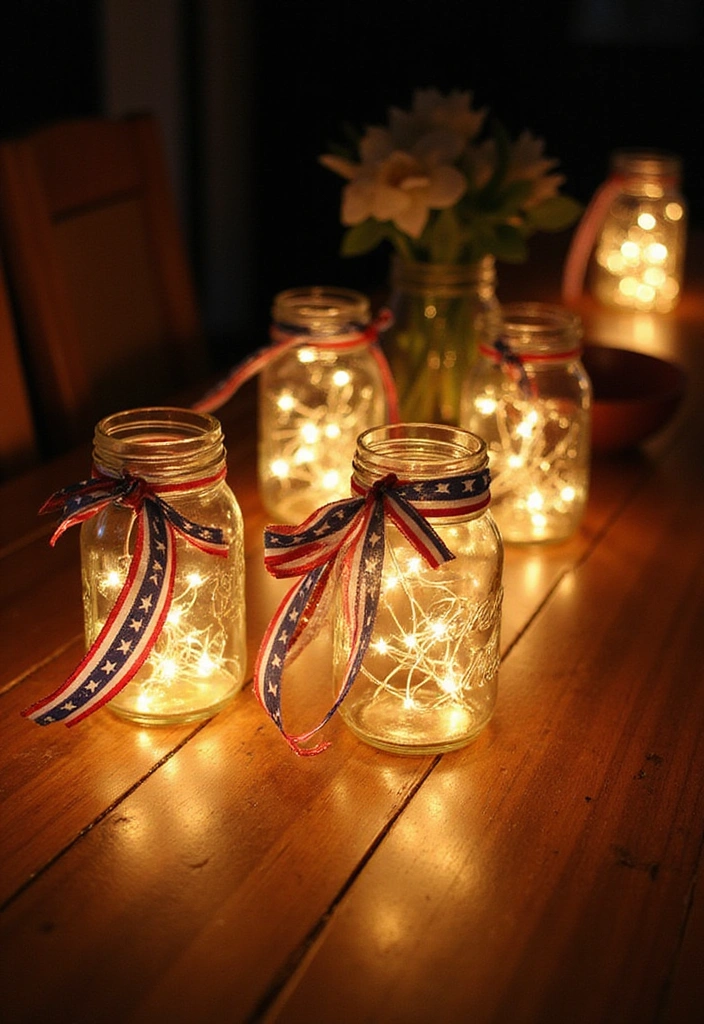 15 Easy 4th of July Decor Ideas That Will Impress Your Guests (And Your Neighbors!) - 9. Patriotic Lanterns