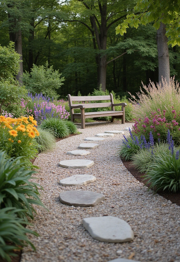 15 Eye-Catching Landscape Designs for Your Driveway (Prepare to Be Inspired by #7!) - 2. Gravel Driveway Gardens