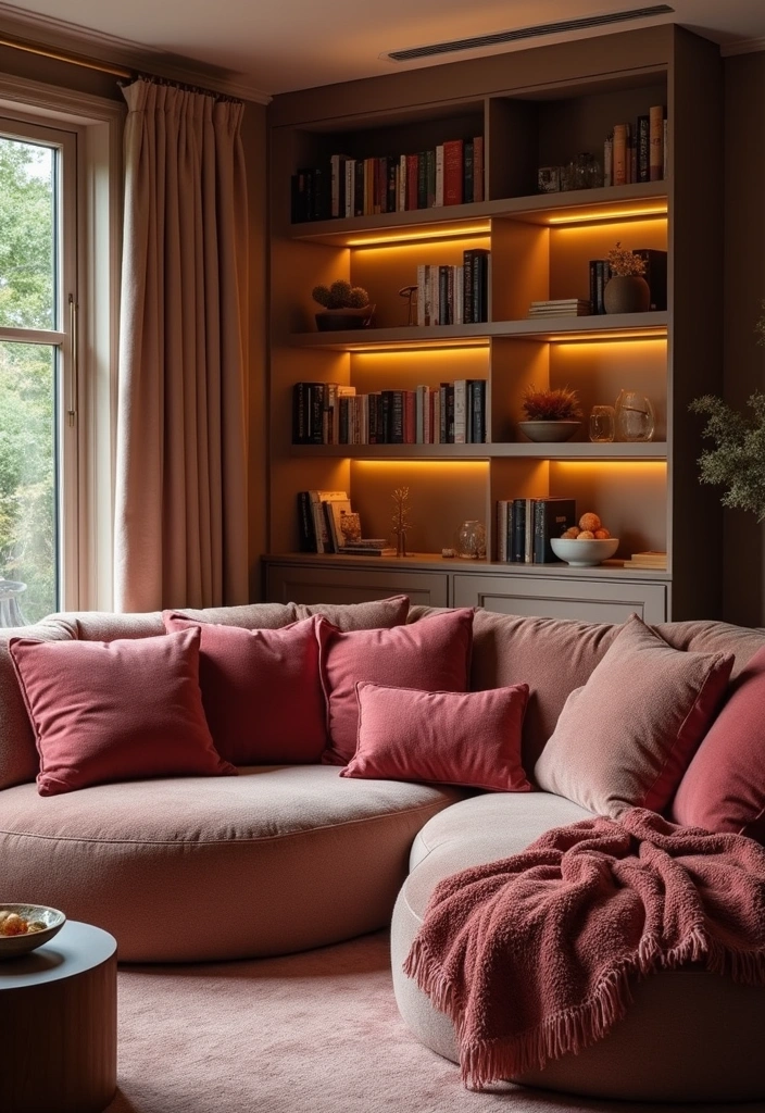 15 Gorgeous Cherry Color Bedroom Decor Inspirations for Every Girl's Dream Space! - 13. Cherry Comfort Zone