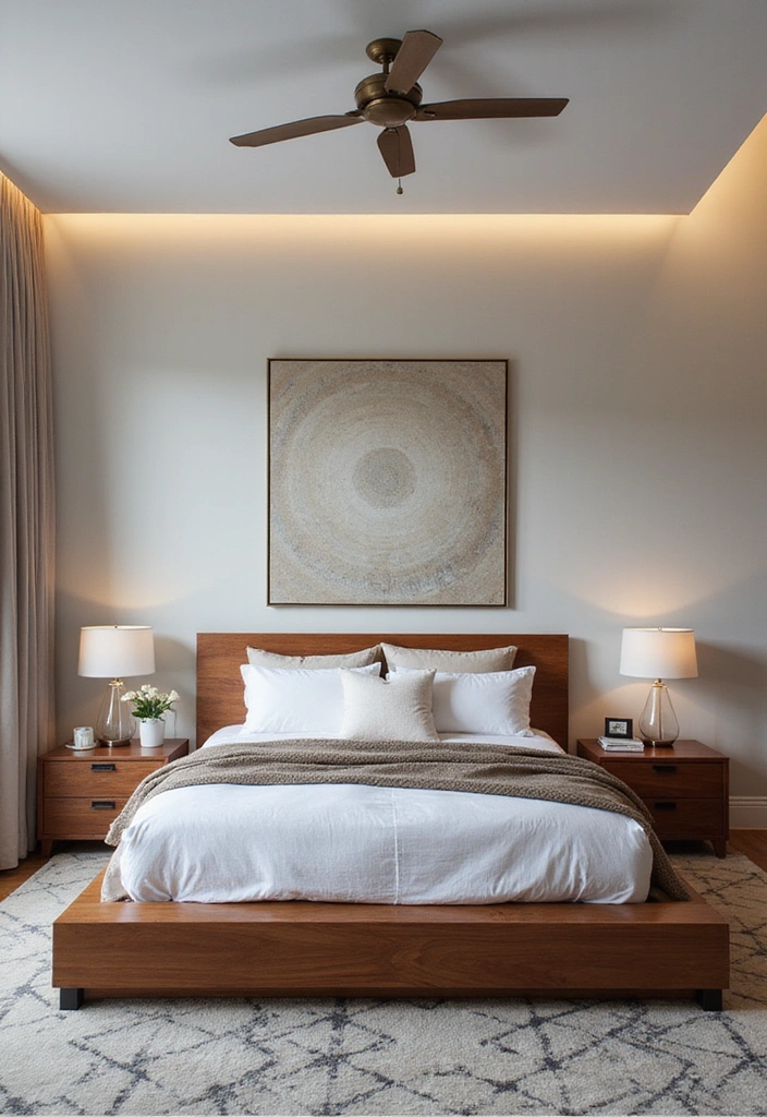15 Gorgeous Cherry Color Bedroom Decor Inspirations for Every Girl's Dream Space! - 3. Modern Cherry Chic