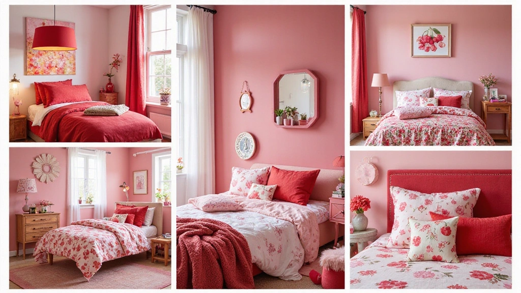 15 Gorgeous Cherry Color Bedroom Decor Inspirations for Every Girl's Dream Space!