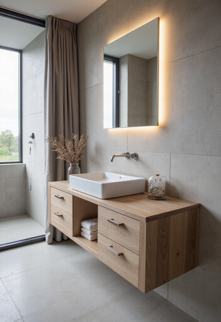 15 Stunning Bathroom Sink Designs That Will Transform Your Space (You Won't Believe #7!) - 1. Floating Sinks: The Illusion of Space