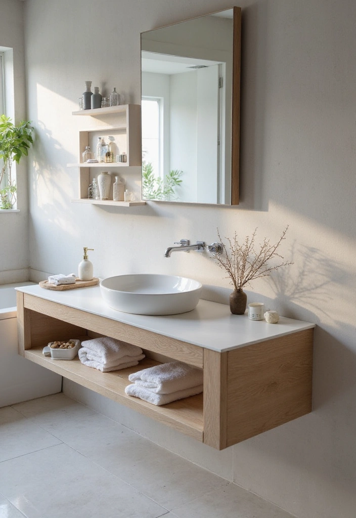 15 Stunning Bathroom Sink Designs That Will Transform Your Space (You Won't Believe #7!) - 6. Under-Mount Sinks: Sleek and Chic