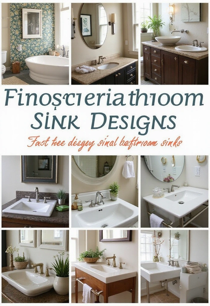 15 Stunning Bathroom Sink Designs That Will Transform Your Space (You Won't Believe #7!) - Conclusion