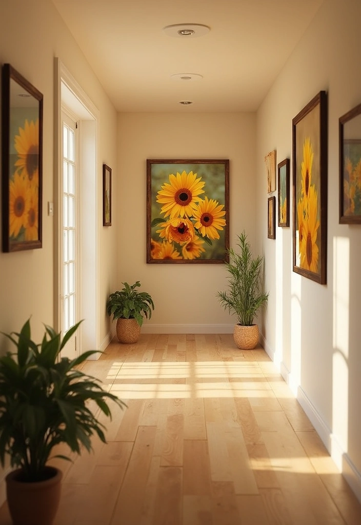 15 Stunning Sunflower Wall Art Ideas That Will Brighten Your Home Instantly! - 7. Sunflower Photo Collages
